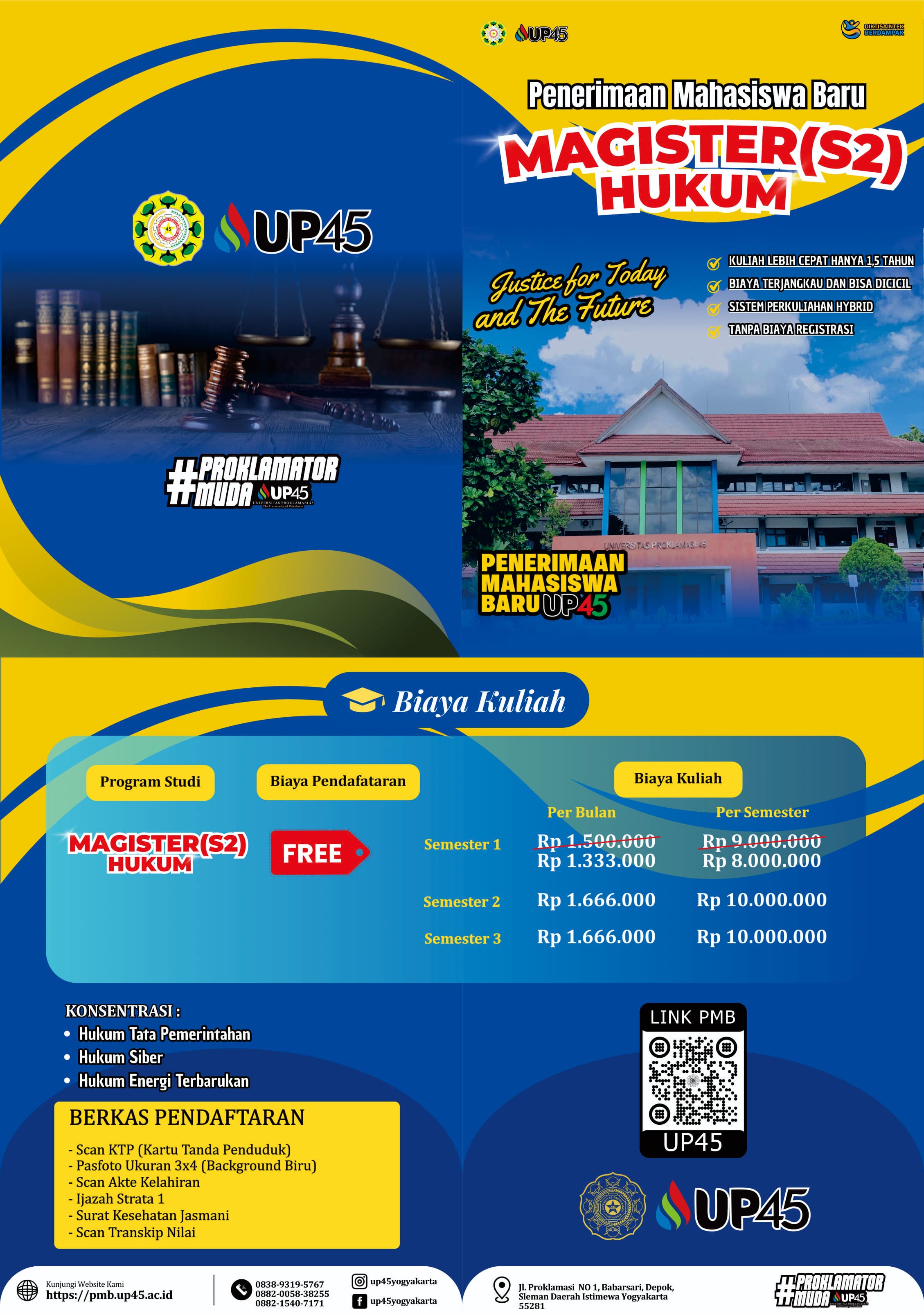 Brosur Program Magister Hukum (S2-Hukum)