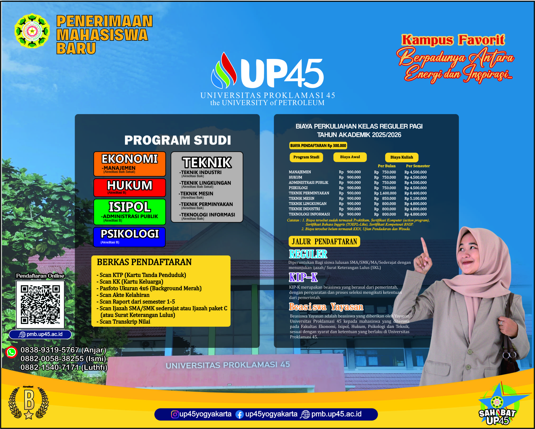 Brosur PMB Reguler Tahun Akademik 2025/2026